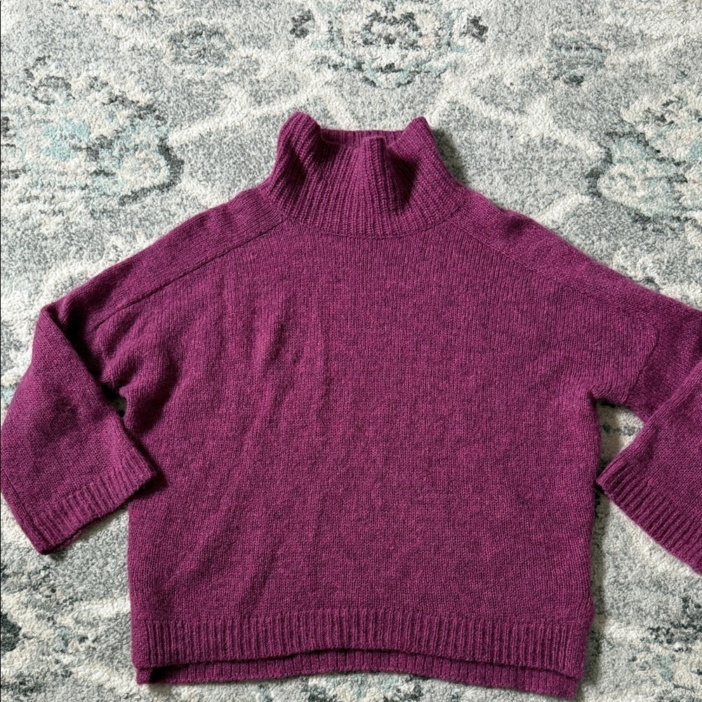 Wrap London High-Neck Sweater Alpaca & Merino Wool Blend